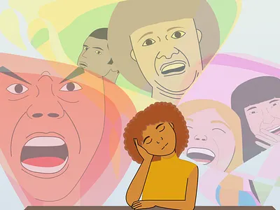 An Interpretation of Zen affinity designer illustration