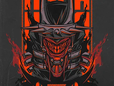 The Batman Who Laughs batman dc comics digital art digital illustration graphic design graphic illustration vector art vector illustration