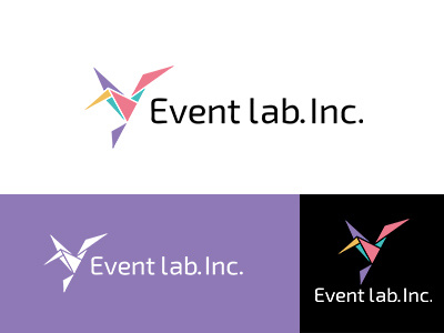 Event lab.Inc. asia brand colorful identity japan logo symbolmark