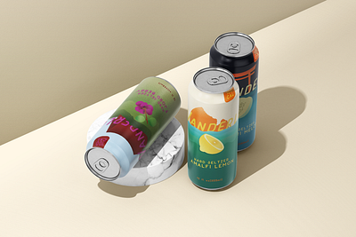 Seltzer Concept aluminum can beverage beverage packaging can hard seltzer illustration label design label packaging packaging packaging design seltzer