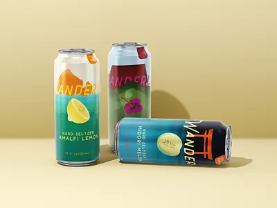 Seltzer Concept branding design hard seltzer illustration label design label packaging packaging packaging design seltzer