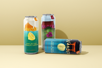 Seltzer Concept branding design hard seltzer illustration label design label packaging packaging packaging design seltzer