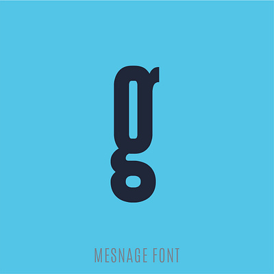 36 Day of Type - G 36daysoftype design font g letter handcrafted slab serif slab serif font type typeface typography