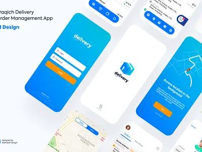 Araqich Delivery | Mobile App UI adobe xd app app design branding design identity interface interface design interfaces mobile app mobile application mobile ui ui ui ux ui design ux ux desgin