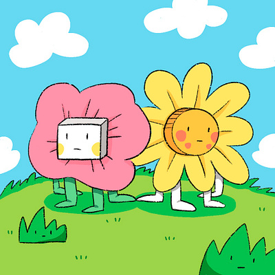 Cute Monsters illustration