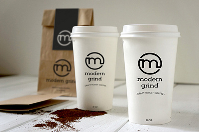 ModernGrind copy design logo packaging