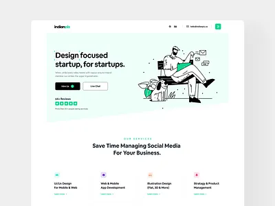 Indianpix Creative Agency Website 2021 agency agency landing page agency website color colour creative agency creative design design header design indianpix landing page minimal trandy typography uidesign uxdesign web design webdesign website website design