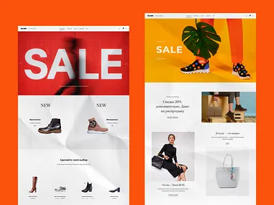 Shoe Store Home Page adobe xd design ecommerce fashion footwear shoes shoes store shop ui web design