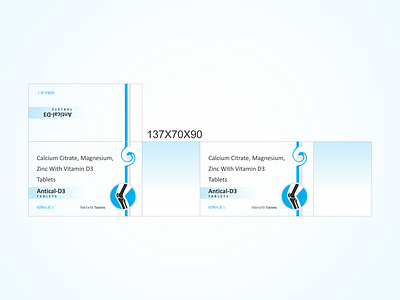 ANTICAL D3 artwork artworks branding cacium tablets cacium tablets calcium calcium tablet packaging calcium tablet packaging calcium tabs calcium tabs design flat minimal packaging packaging design