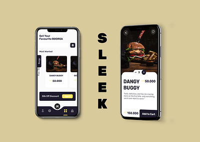 BOORGA FOOD - UI DESIGN MOBILE fooddesign mobile mobileapp mobiledesign uidesign