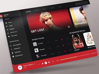 Music Player - Website adobe photoshop adobe xd adobe xd designer adobe xd photoshop illustration photoshop adobe xd ui ui design ui design ux adobe xd ui design ux design photoshop uidesign uiux ux uxdesign vector webdesign website website design
