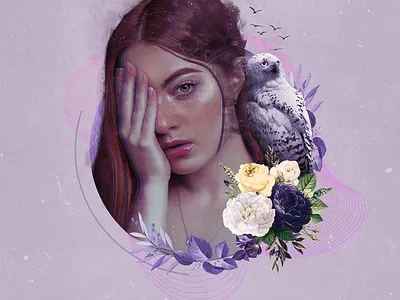 Deficiency | Collage Art artwork character collage collage art creative design design