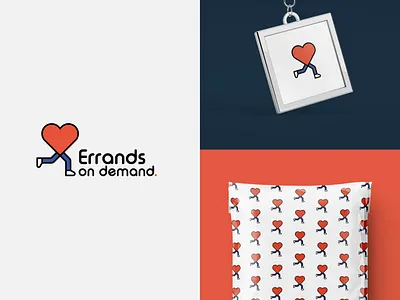 Errands On Demand brand brand design brand identity branding icon lettermark letters logo logo design logo design branding logo designer logo mark logodesign logotype mockup mockup design packaging portfolio