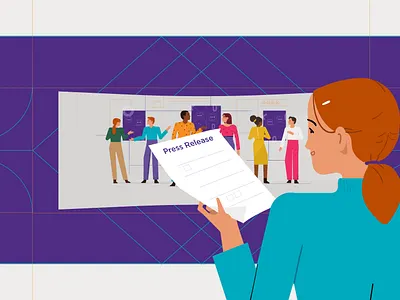 Character Illustration:PR Loop 2d 2danimation animation branding character animation character design design graphics illustration motiongraphics pictodesignstudio vector