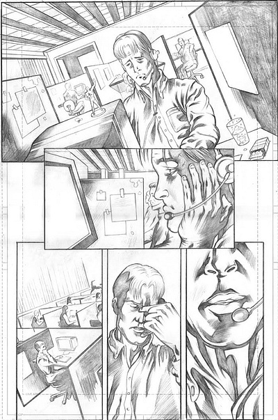 Our Hero Sample Comic Pages comicinking