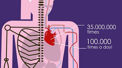 Inside You: Amazing Facts About the Human Body 2d animation after effect animation motion design motion graphics