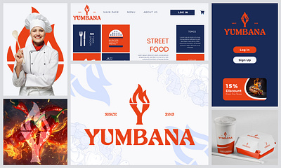 🔥 Yumbana – Street Food Branding & Logo Design 🔥 boldtypography branding design food food logo graphic design illustration letter y logo logodesign minimalistdesign modernlogo restaurant restaurant logo y letter logo y logo y logo mark y mark