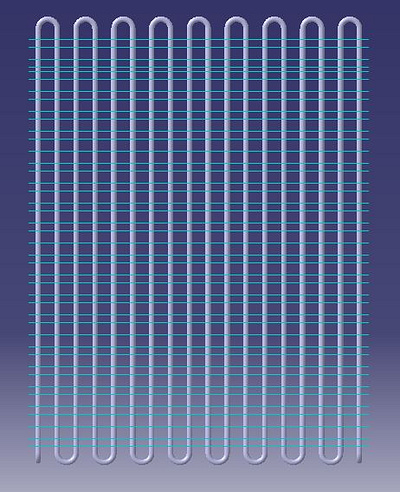 Heat Exchanger 3D design