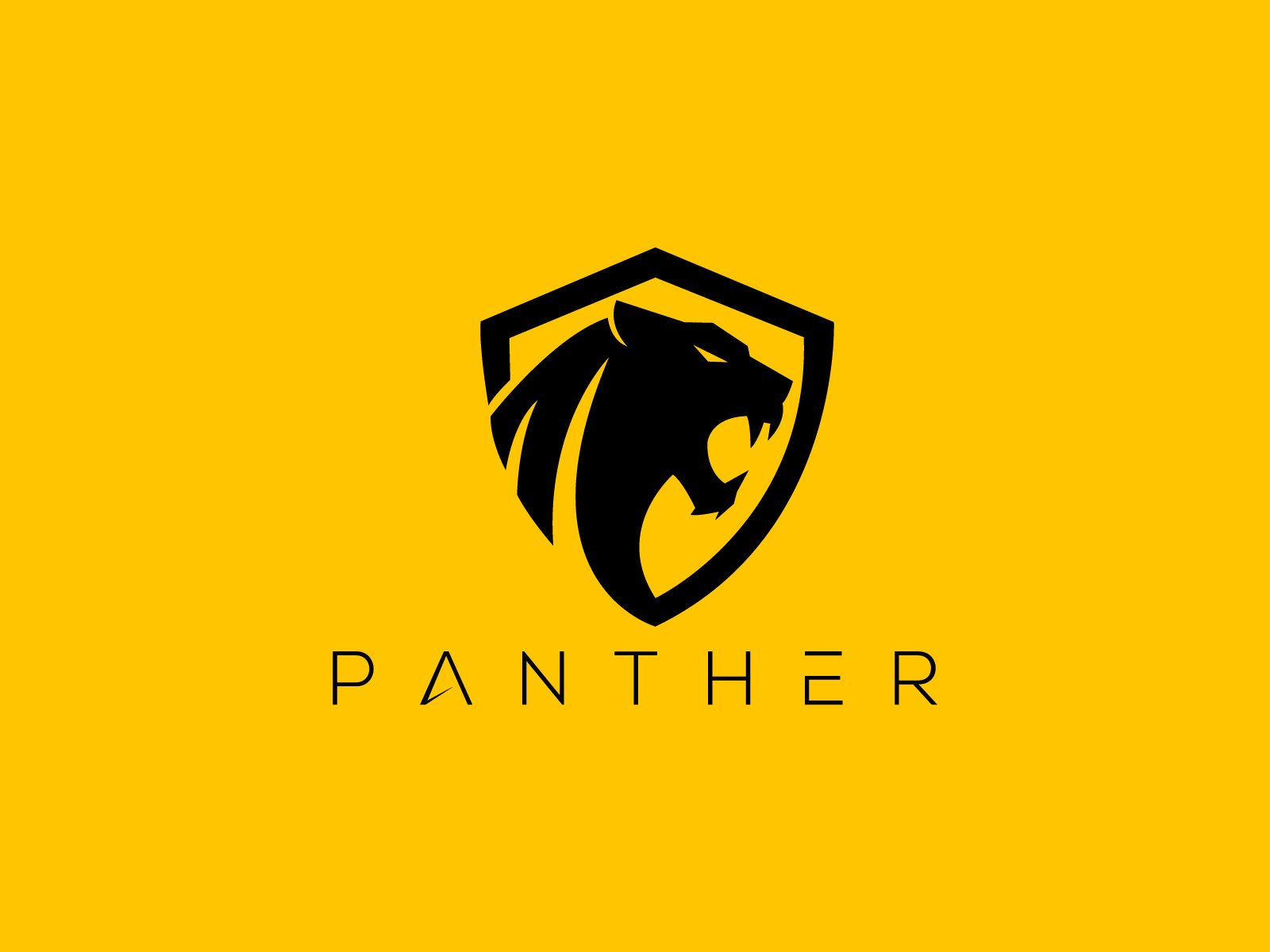 Example of We Will Create Custom Panther Logo
