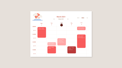 #071_Schedule_DailyUI 071 100daychallenge daily 100 challenge dailyui dailyuichallenge design schedule schedule app schedules ui uichallenge ux