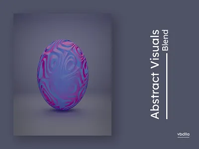 Blend - Abstract Visuals 3d 3d art 3d artist abstract art abstract visuals art blender everyday art vibrant vibrant colors