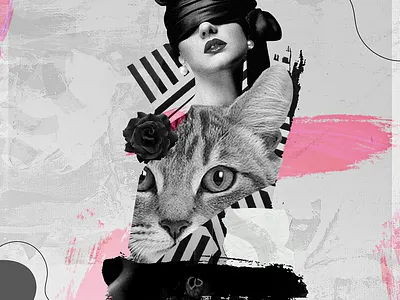 Blind | Collage Art advertising artwork character collage collage art creative design creative social media design