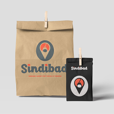 Sindibad logo project art branding design flat graphic design icon illustrator logo minimal mockup