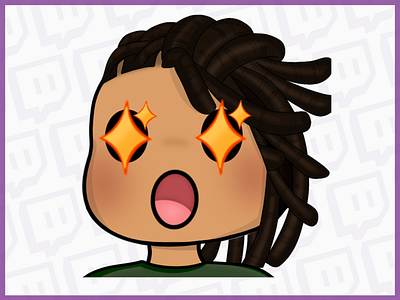 Chocked Chibi Guy Emote badge logo badges chibi chibi guy emotes chibi twitch emotes design dreadlocks dreads emote emote dreadlocks emote dreads emoteart emotes emotes for twitch emotestwitch twitch twitch art twitch logo twitchemote