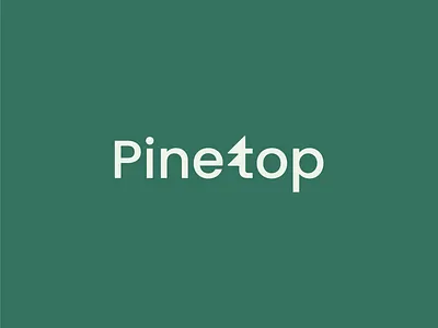 Pinetop branding design icon logo
