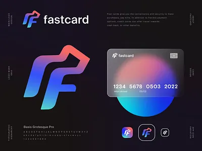 Fastcard Logo Design brand branding card logo creative logo design f logo icon identity letter f logo letter logo logo logo design logotype mark modern logo monogram payment payment gateway symbol vector