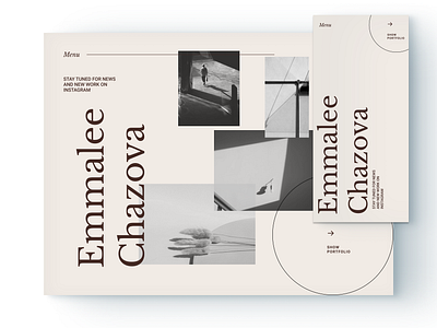 Photographers Portfolio Website adobe brand business design digital figma minimal portfolio site typography ui ux web design website websites