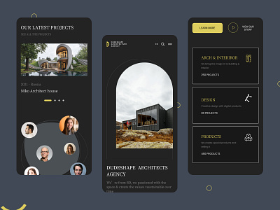 Architecture Interior Landing Page app architecture visualization architecture website design interior architecture interior design interiors landing page design ui ui ux web web dev webdesign website design