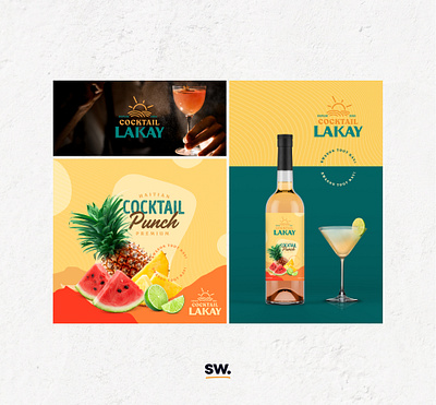 Brand Identity Cocktail Lakay brand brand design brand identity branding branding design creative design creative logo creativity graphicdesign logodesign logoinspiration