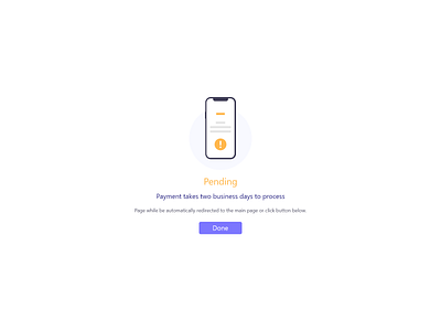 Payment pending page adobe adobe xd adobexd dashboad dashboard design design failed pay payment payment app payment method payment pending payments ui