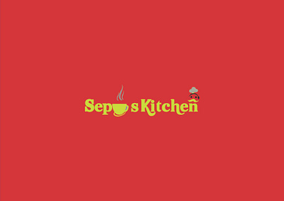 Sepu s Kitchen branding cafe logo design eye catching logo graphic design logo logo resturant logo unique logo