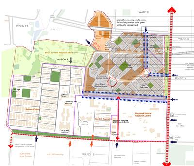 Illustration: Base Map Illustration 2021 adobe illustrator adobe photoshop architecture architecture design art basemap design digital art illustration illustrator layout map neighborhood plan vector