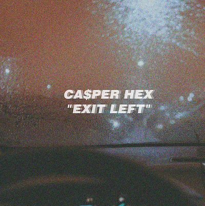 casper hex - exit left cover art artwork cover cover album cover art cover design design designs glitch surreal