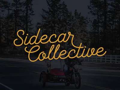 Sidecar Collective branding logo logo design logotype logotype design typography typography logo vector wordmark wordmark logo