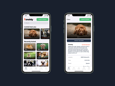 IOS app for pets owners app design ios mobile pets ui ux