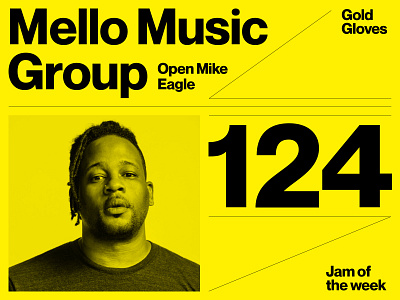 Jam of the Week | 124 album art branding cover art design graphic design illustration jam jam of the week mello music group music open mike eagle passion project product design rogue studio typography web design