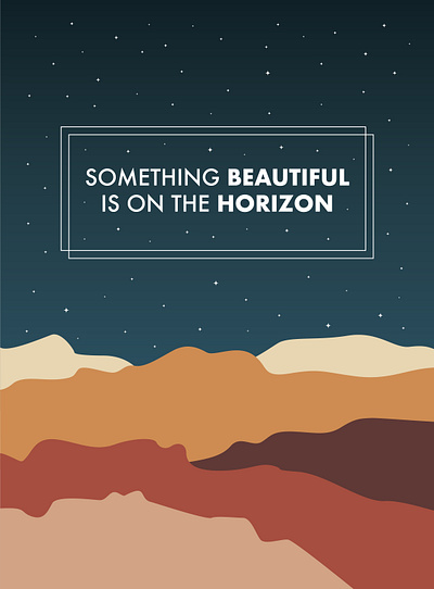 Beautiful horizon aesthetic tones boho art boho illustration digital illustration etsy shop graphic design illustration journal journal design minimal art minimalist design moutains print design vibe