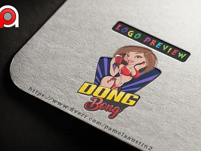 Dong bong animation caricature cartoon character design graphic design illustration logo mascot logo vector