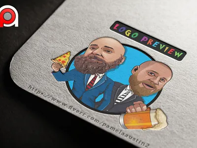 caricature design animation caricature cartoon character design graphic design illustration logo mascot logo vector