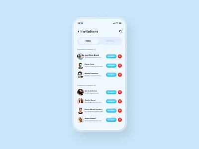 Daily UI #78 - Pending invitation app app design application colors daily 100 challenge daily ui design interface ui ui design