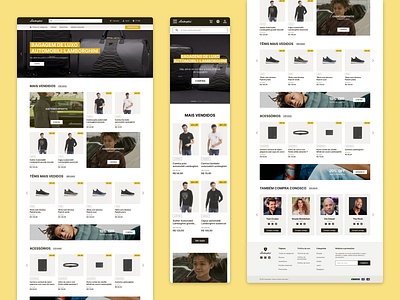 Lamborghini ecommerce ui web webdesign