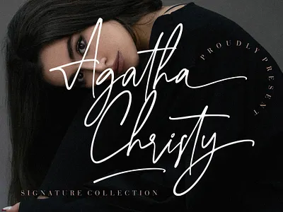 Agatha Christy Signature Collection font fonts free free fonts free script font free script fonts handwritten script script font