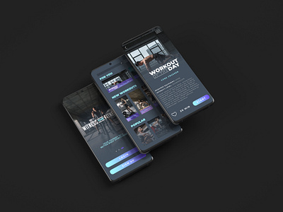 Witness The Fitness App dailyui dailyuichallenge graphic design mobile app mobile design mobile ui ui