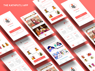 Indian Craft App Design app design illustration minimal ui ux