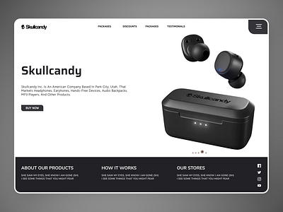 Air Pods Web app branding clean clean ui design new ui ux web website