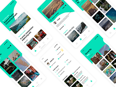 Photo Blog app blog design designapp figma gallery minimalist photo photography simplicity template ui uidesign ux